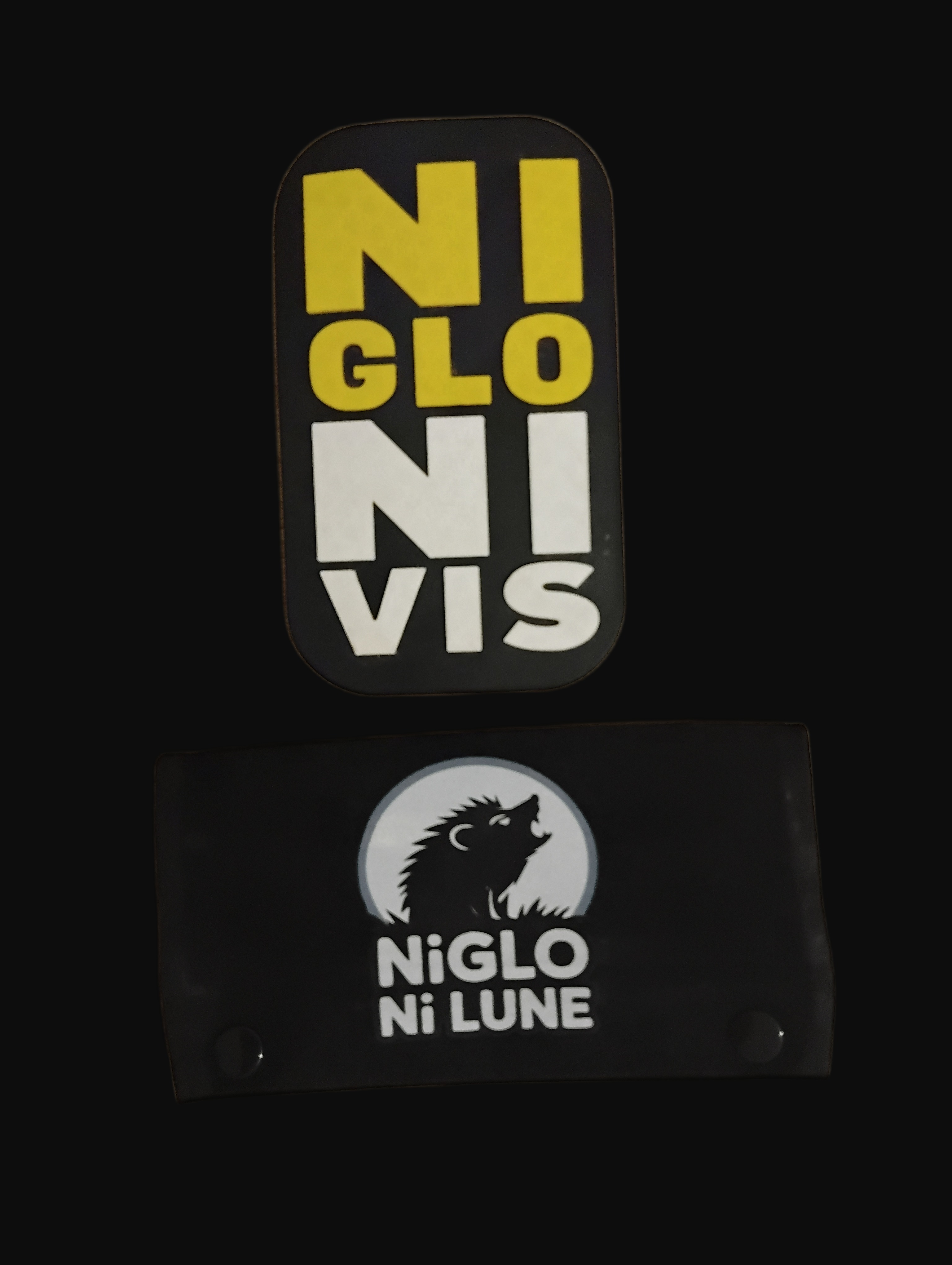 Blague à tabac Niglo Ni Lune — Noire