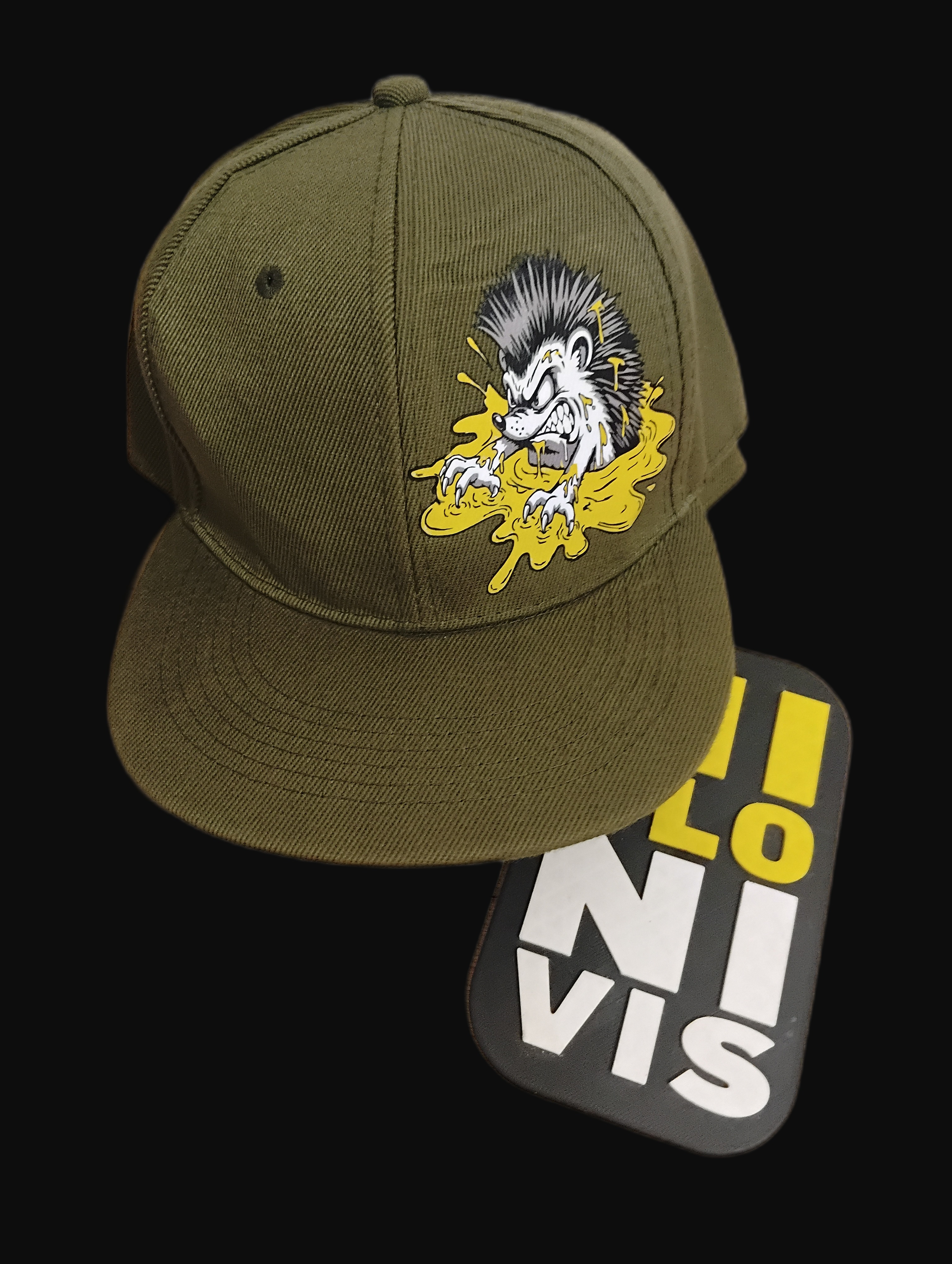 Casquette Niglo Collé — Kaki