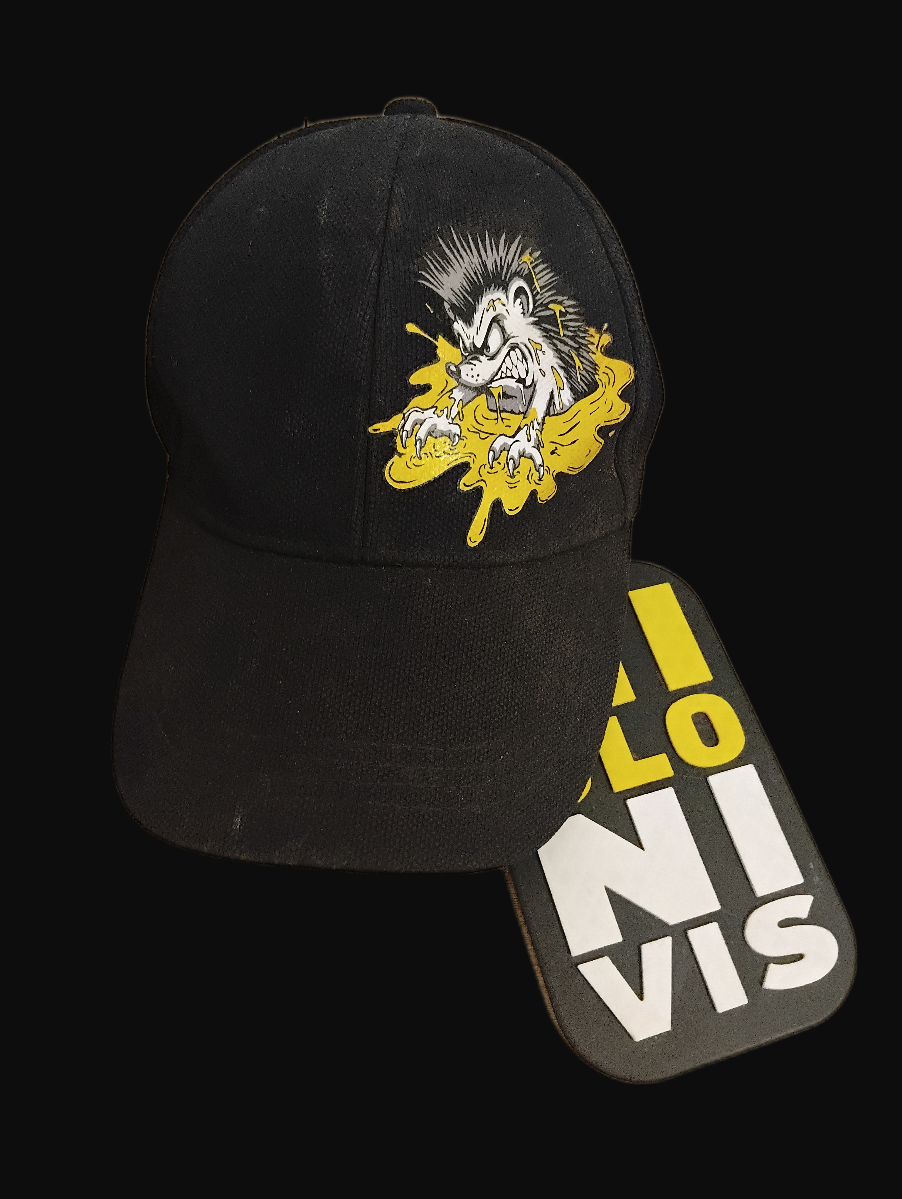 Casquette Niglo Collé — Noire